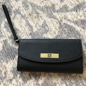 Liz Claiborne Black Wristlet